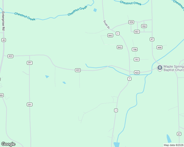 map of restaurants, bars, coffee shops, grocery stores, and more near 935 County Road 422 in Clanton