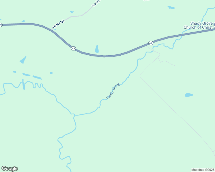 map of restaurants, bars, coffee shops, grocery stores, and more near 16421 Texas 49 in Jefferson