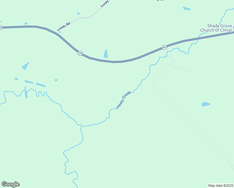 map of restaurants, bars, coffee shops, grocery stores, and more near 16421 Texas 49 in Jefferson
