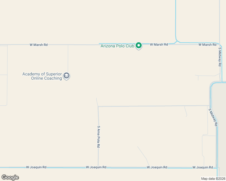 map of restaurants, bars, coffee shops, grocery stores, and more near South Ama Pola Road in Casa Grande