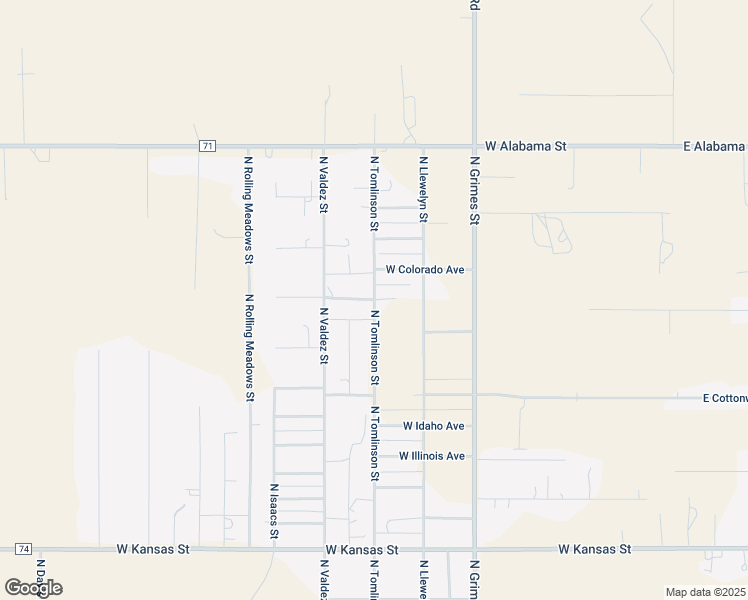 map of restaurants, bars, coffee shops, grocery stores, and more near 1000 West Connecticut Street in Hobbs