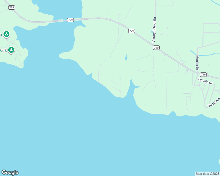 map of restaurants, bars, coffee shops, grocery stores, and more near 509 Ferrells Point Road in Avinger