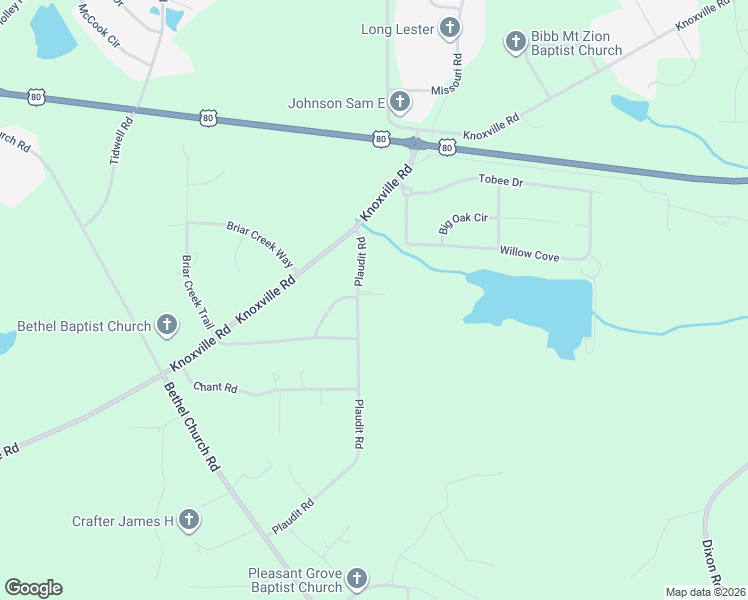 map of restaurants, bars, coffee shops, grocery stores, and more near 4190 Plaudit Road in Lizella