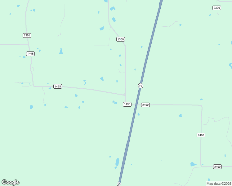 map of restaurants, bars, coffee shops, grocery stores, and more near County Road 1495 in Emory