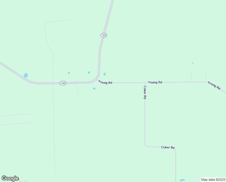map of restaurants, bars, coffee shops, grocery stores, and more near 130 Young Road in Benton