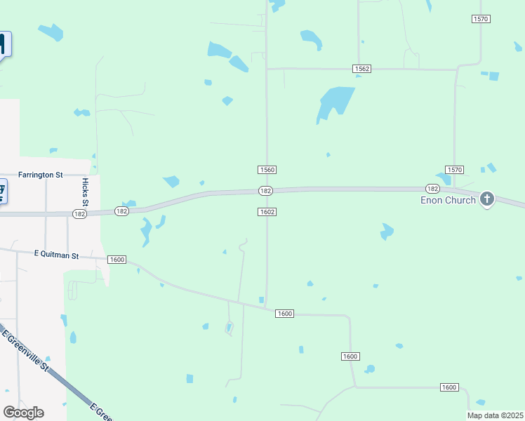 map of restaurants, bars, coffee shops, grocery stores, and more near 120-126 County Road 1602 in Alba