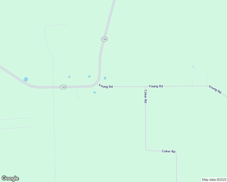 map of restaurants, bars, coffee shops, grocery stores, and more near 130 Young Road in Benton