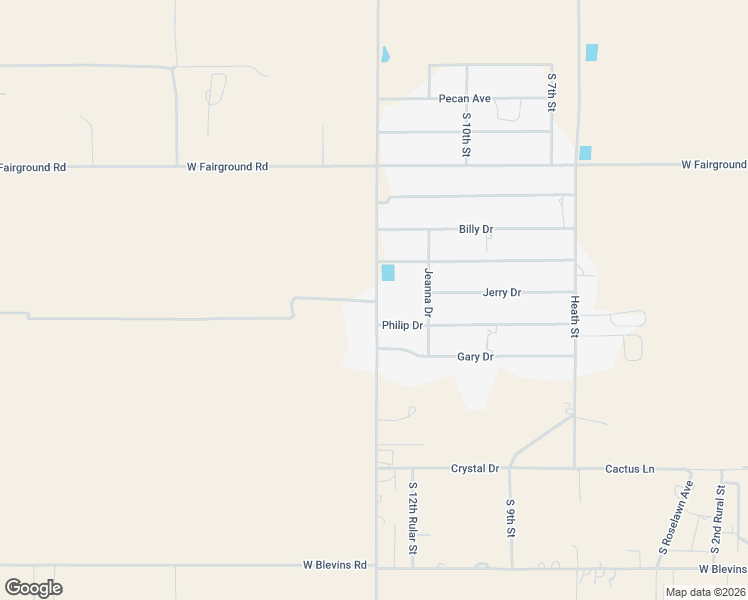 map of restaurants, bars, coffee shops, grocery stores, and more near 329 South 13th Street in Artesia