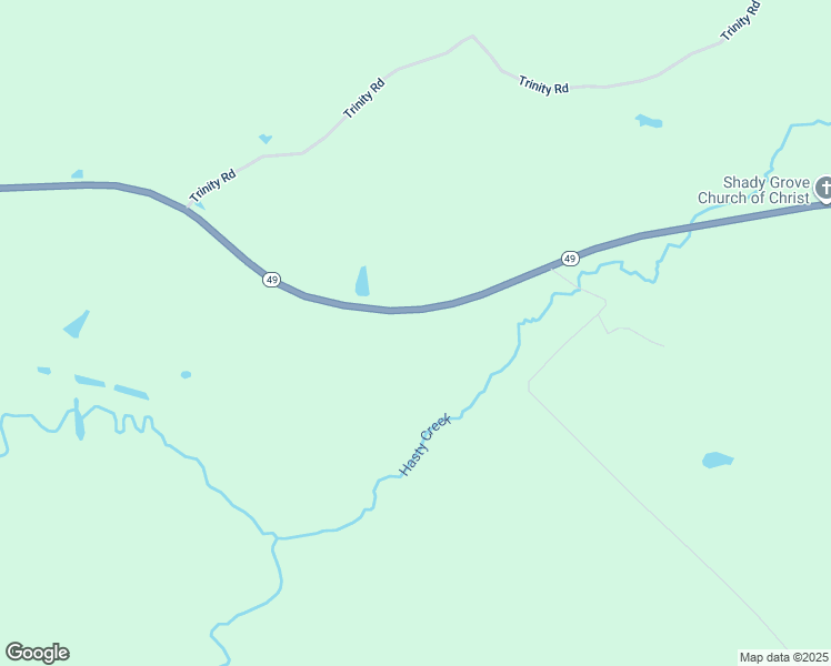 map of restaurants, bars, coffee shops, grocery stores, and more near 16421 Texas 49 in Jefferson