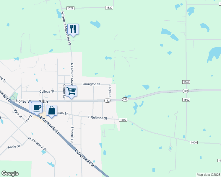 map of restaurants, bars, coffee shops, grocery stores, and more near 226 Hicks Street in Alba