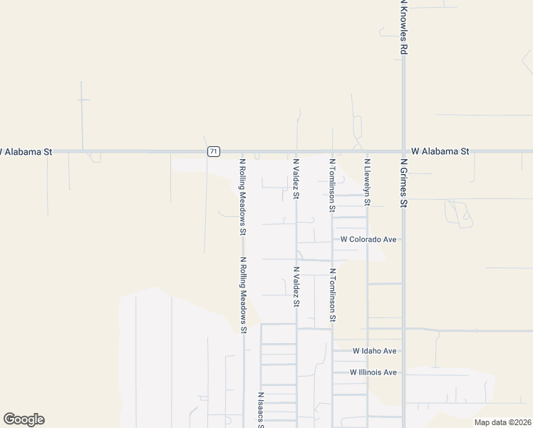 map of restaurants, bars, coffee shops, grocery stores, and more near 1405 West Valdez Court in Hobbs