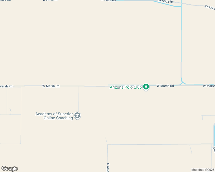 map of restaurants, bars, coffee shops, grocery stores, and more near South Ama Pola Road in Casa Grande