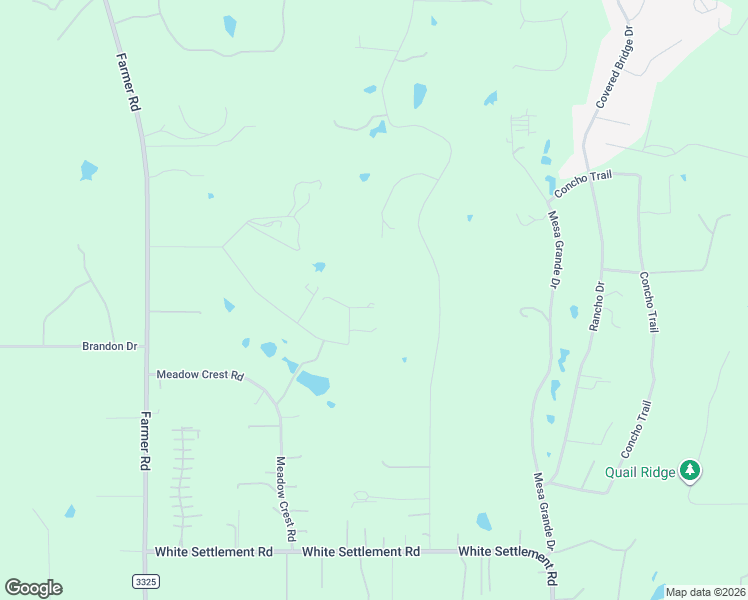 map of restaurants, bars, coffee shops, grocery stores, and more near 13823 Llano Drive in Weatherford