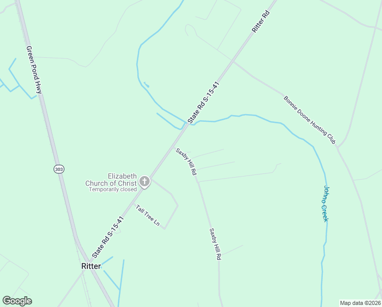 map of restaurants, bars, coffee shops, grocery stores, and more near 1536 Saxby Hill Road in Walterboro