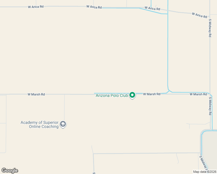 map of restaurants, bars, coffee shops, grocery stores, and more near 30248 West Marsh Road in Casa Grande