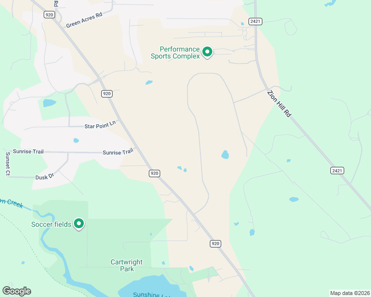 map of restaurants, bars, coffee shops, grocery stores, and more near 1041 Woodland Road in Weatherford