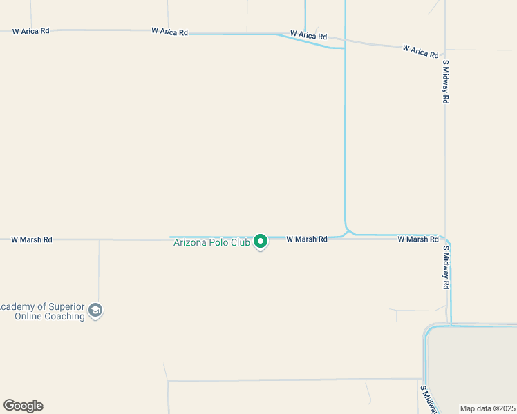 map of restaurants, bars, coffee shops, grocery stores, and more near 29938 West Marsh Road in Casa Grande