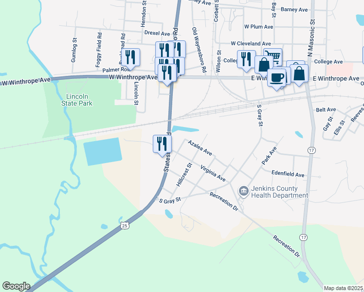 352 Pine Haven Street, Millen GA Walk Score