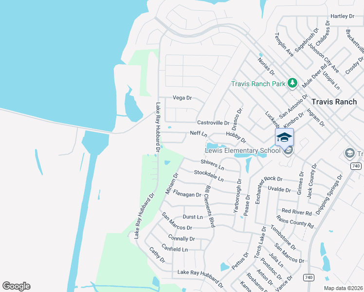 map of restaurants, bars, coffee shops, grocery stores, and more near 2903 Doggett Way in Forney