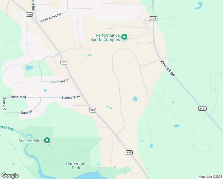 map of restaurants, bars, coffee shops, grocery stores, and more near 1057 Woodland Road in Weatherford