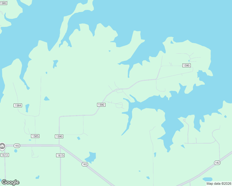 map of restaurants, bars, coffee shops, grocery stores, and more near 624 County Road 1590 in Alba