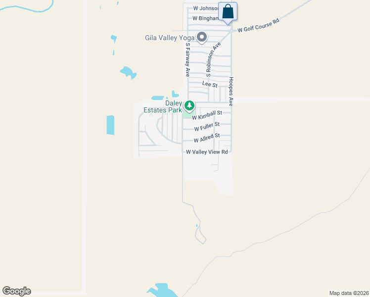 map of restaurants, bars, coffee shops, grocery stores, and more near 3988 West Valley View Road in Thatcher