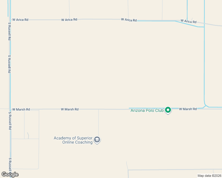 map of restaurants, bars, coffee shops, grocery stores, and more near South Ama Pola Road in Casa Grande