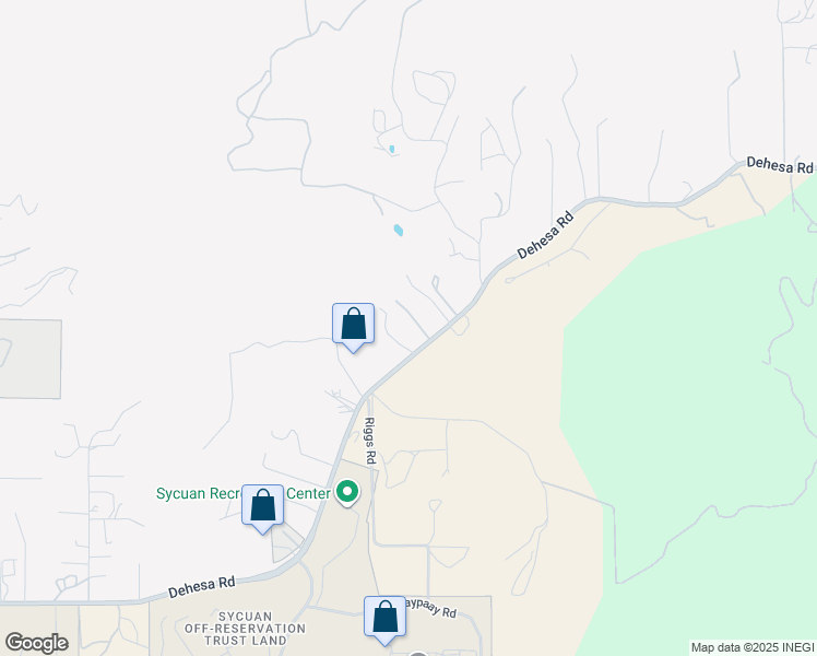 map of restaurants, bars, coffee shops, grocery stores, and more near 5786 Dehesa Road in El Cajon