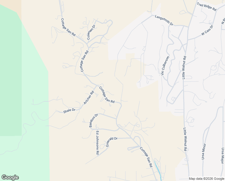 map of restaurants, bars, coffee shops, grocery stores, and more near 2121 Cottage San Road in Silver City