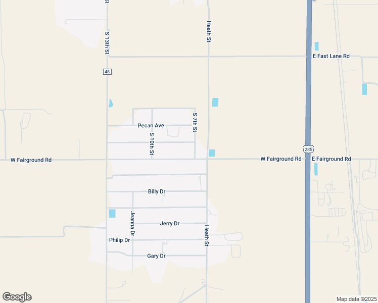 map of restaurants, bars, coffee shops, grocery stores, and more near 714 West Fairground Road in Artesia
