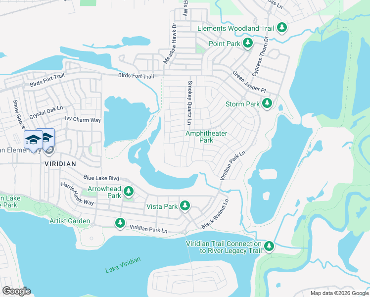 map of restaurants, bars, coffee shops, grocery stores, and more near 4309 Fall Blossom Drive in Arlington