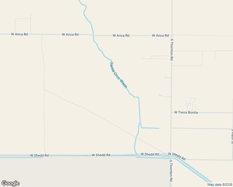 map of restaurants, bars, coffee shops, grocery stores, and more near South Thornton Road in Casa Grande