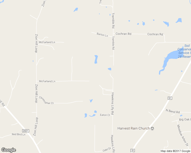 map of restaurants, bars, coffee shops, grocery stores, and more near 621 McFarland Lane in Weatherford