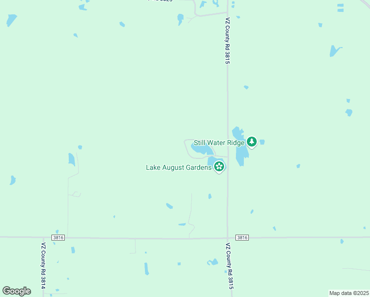 map of restaurants, bars, coffee shops, grocery stores, and more near County Road 3815 in Terrell