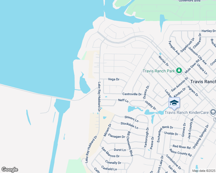map of restaurants, bars, coffee shops, grocery stores, and more near 1602 Petrolia Drive in Forney