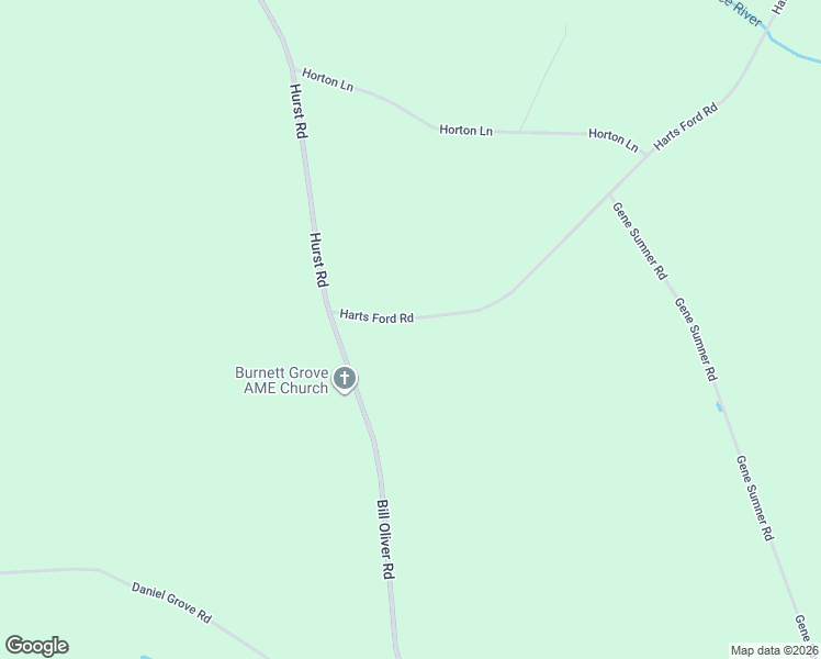 map of restaurants, bars, coffee shops, grocery stores, and more near 3630 Hartsford Road in Tennille