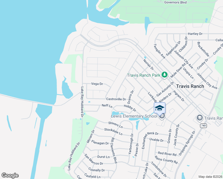 map of restaurants, bars, coffee shops, grocery stores, and more near 1705 Ackerly Drive in Forney