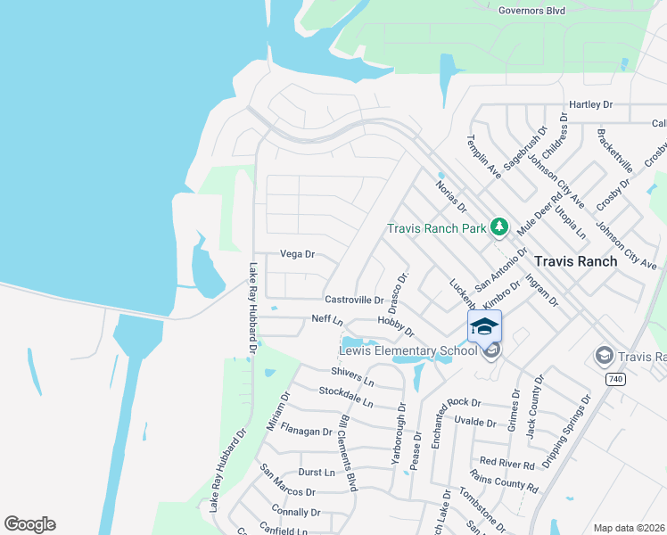 map of restaurants, bars, coffee shops, grocery stores, and more near 1705 Ackerly Drive in Forney