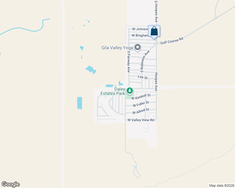 map of restaurants, bars, coffee shops, grocery stores, and more near 4101-4123 West Frye Creek Road in Thatcher