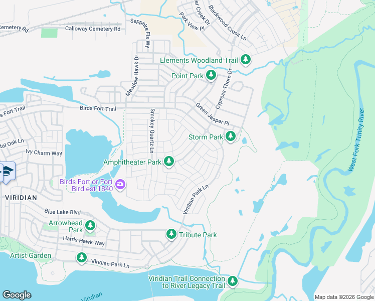 map of restaurants, bars, coffee shops, grocery stores, and more near 4536 Cypress Thorn Drive in Euless