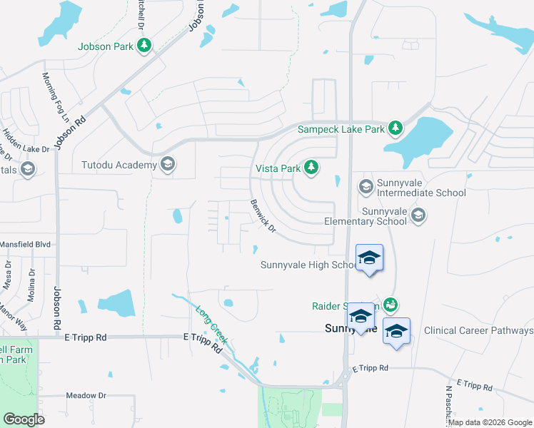 map of restaurants, bars, coffee shops, grocery stores, and more near 28 Benwick Drive in Sunnyvale