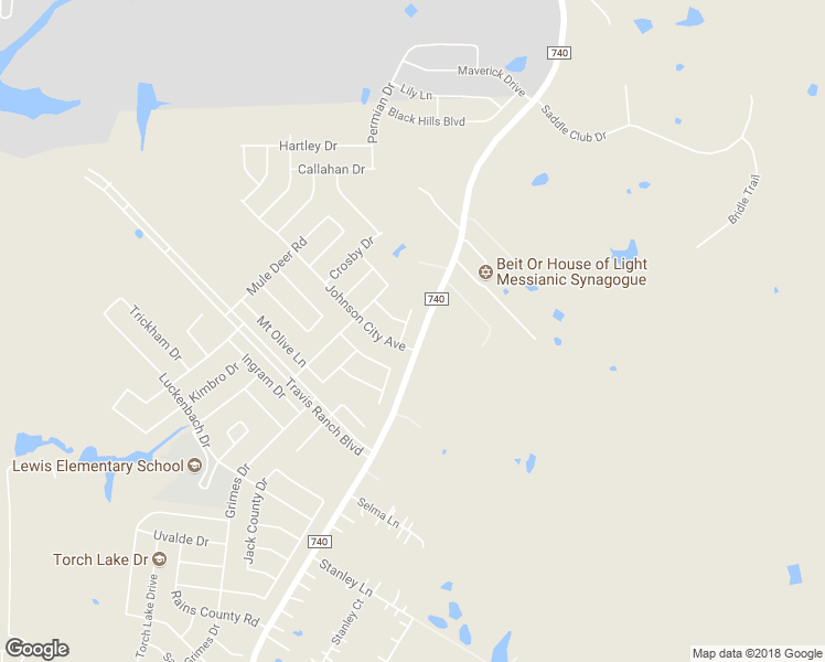 map of restaurants, bars, coffee shops, grocery stores, and more near 2008 New Braunfels in Forney