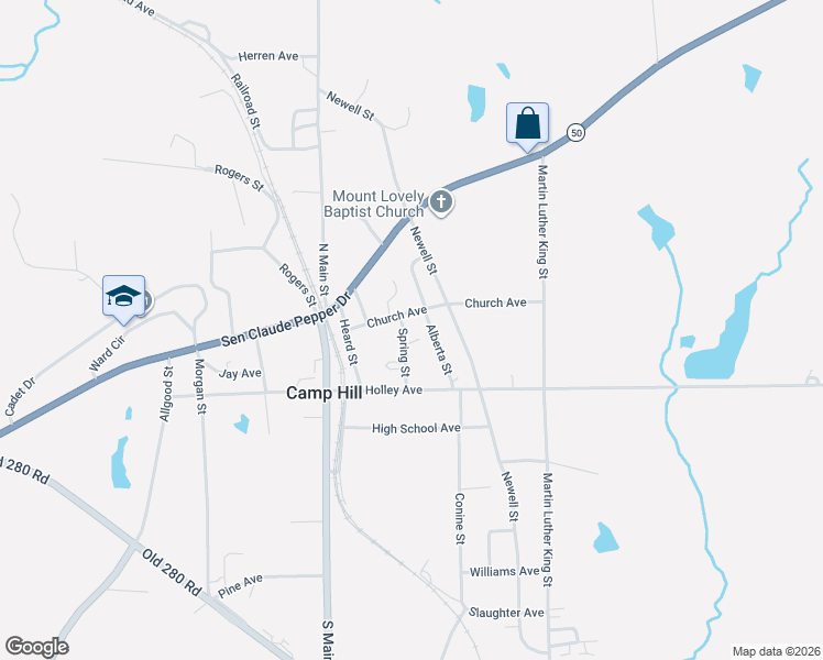 map of restaurants, bars, coffee shops, grocery stores, and more near 30 Summer Avenue in Camp Hill