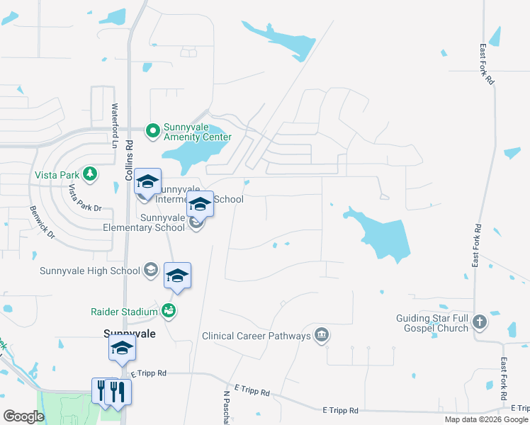 map of restaurants, bars, coffee shops, grocery stores, and more near in 