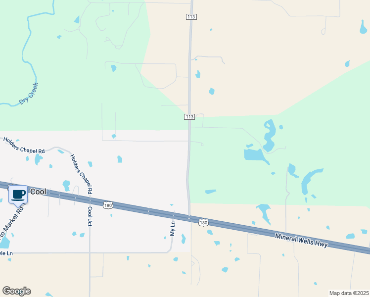 map of restaurants, bars, coffee shops, grocery stores, and more near 1008 Knoxmiller Court in Weatherford