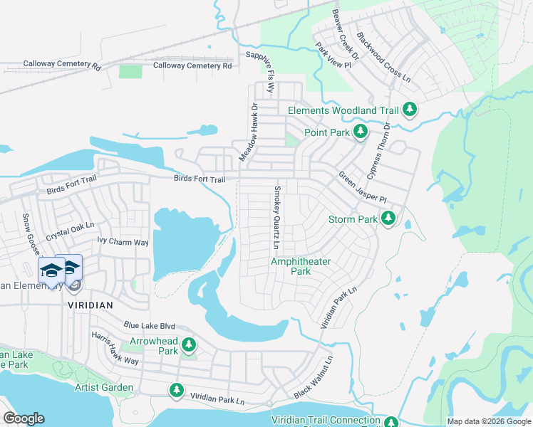 map of restaurants, bars, coffee shops, grocery stores, and more near Meadowhawk Drive in Euless