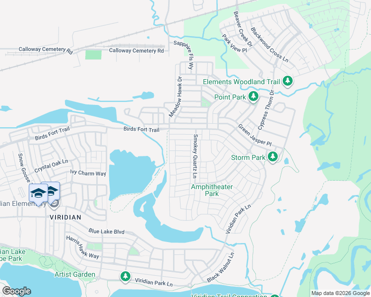map of restaurants, bars, coffee shops, grocery stores, and more near Meadowhawk Drive in Euless