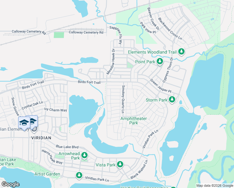 map of restaurants, bars, coffee shops, grocery stores, and more near Meadowhawk Drive in Euless