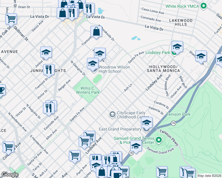 map of restaurants, bars, coffee shops, grocery stores, and more near 508 Cristler Avenue in Dallas