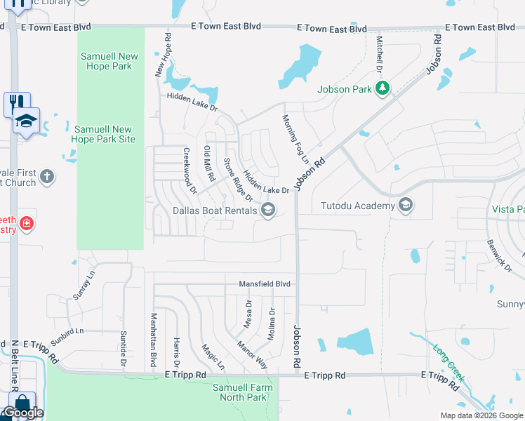 map of restaurants, bars, coffee shops, grocery stores, and more near 280 Stone Ridge Drive in Sunnyvale